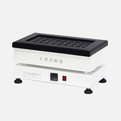 24pcs Graphite Digestion Block Heater สำหรับการปรับสภาพตัวอย่างอนินทรีย์