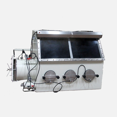 Lab 3 Ports Inlet Gas Vacuum Glove Box สำหรับการทดลองทางวิทยาศาสตร์
