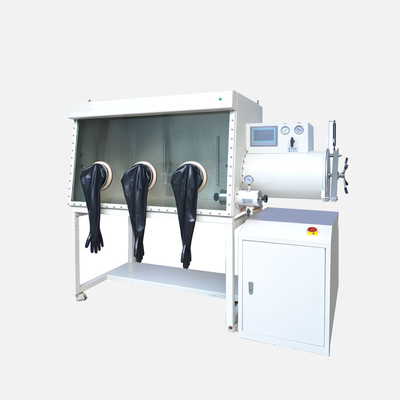 ระบบฟอกอากาศ 1ppm กล่องถุงมือสุญญากาศปลอดเชื้อสำหรับแบตเตอรี่ลิเธียม