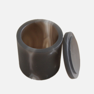ฮาร์ด 100ml - 5L Lab Ball Mill Jars Agate Grinding With Lid